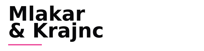 Mlakar & Krajnc logo